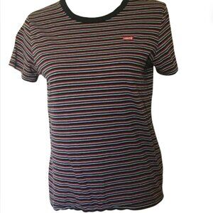 Levi’s Perfect Tee, 100% Cotton, Striped
